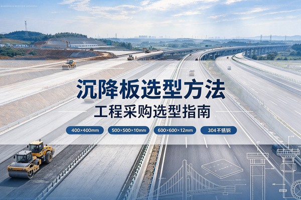 果洛沉降板选择方法