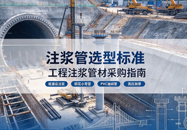 果洛注浆管选型标准